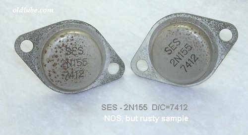 2N3442 Transistor Si NPN 140V 10A 117W TO3 2pcs 